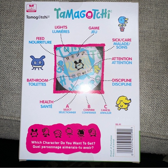 Tamagotchi the Original Virtual Reality Pet Game Hatch Feed Grow - Picture 2 of 2
